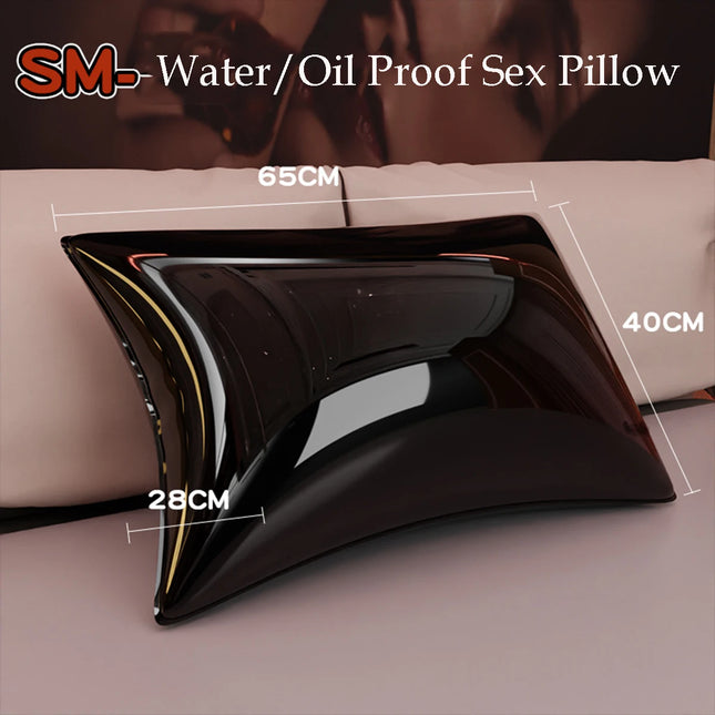 BDSM Waterproof Adult Sex Bed Sheets for Sex Games, Lubricant-Proof Bed Cover, Couple Flirt Wetlook Bondage Wet Play Sex Tool