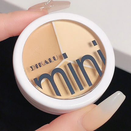 3 Colors Concealer Cream Full Coverage Acne Spot Dark Circles Contour Concealer Palette with Brush Moisturizing Cosmetics Makeup