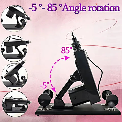 A2 Sex Machine for Women Automatic Men, Masturbation Machine With 3XLR Dildos Attachments Telescopic Sex Toys