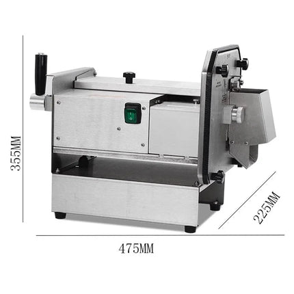 Mini Automatic Vegetable Dicer, Commercial Food Cutting Machine, Stainless Steel Dicing Cutter for Restaurant Kitchen