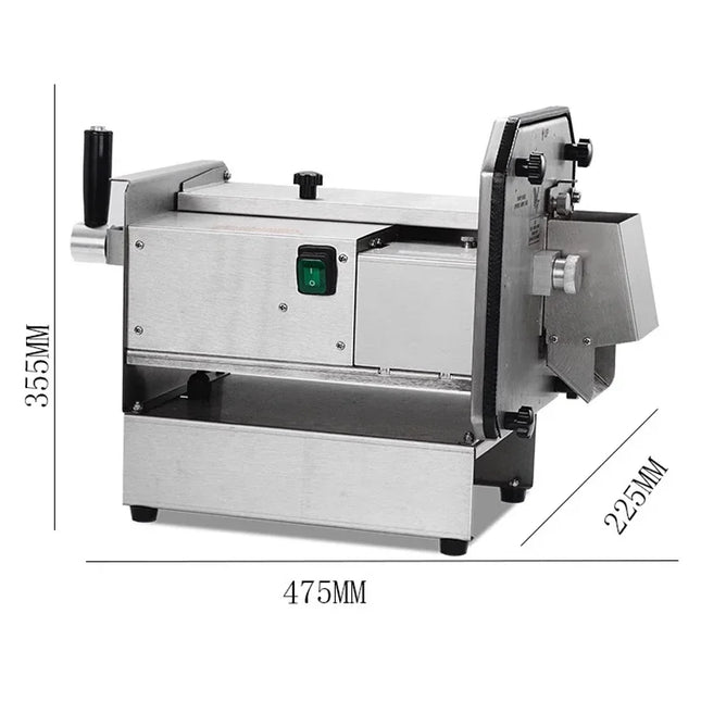 Mini Automatic Vegetable Dicer, Commercial Food Cutting Machine, Stainless Steel Dicing Cutter for Restaurant Kitchen