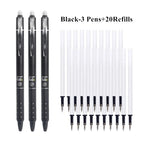 Black-3Pens 20Refill