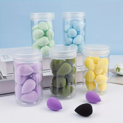 12pcs Mini Makeup Sponges - Soft, Latex-Free for Flawless Foundation Application, Wet & Dry Use, Alcohol-Free