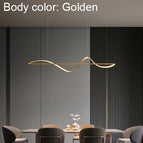 Body color Golden / L 120CM  40W / Warm light No remote