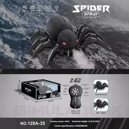 Remote Control Spraying Insect Toy Bee Spider Dragonfly Octopus Children's Gift Toys Educational Interactive Playtime