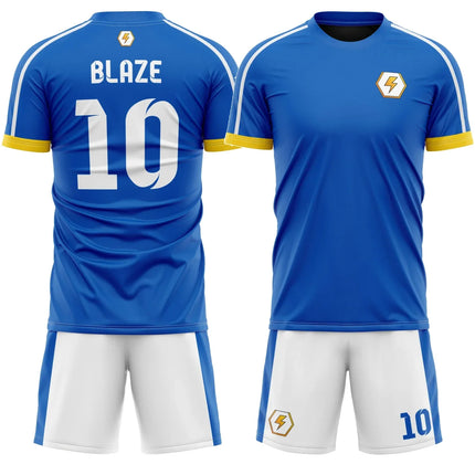 Anime Inazuma Eleven Raimon, 3D Printed Summer Men's Shorts, Two-piece Set, Street Casual Sportswear Set