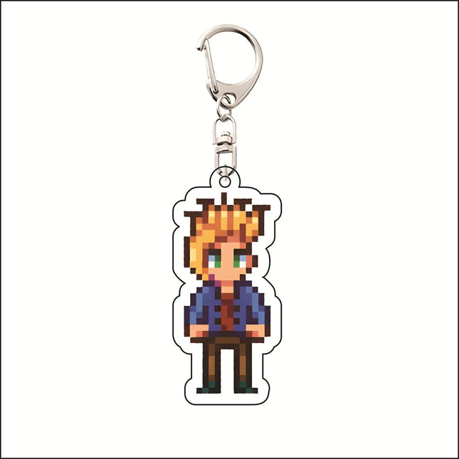 Stardew Valley 5cm Acrylic keychain Cute Desktop Ornament Collectible  Gift in Stock Action Figure Toy Accept customization
