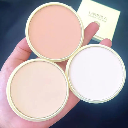 Soft Focus Makeup Natural Brightening Oil Control Concealer Waterproof Sweat Proof Longlasting Setting Powder Facial Cosmetics