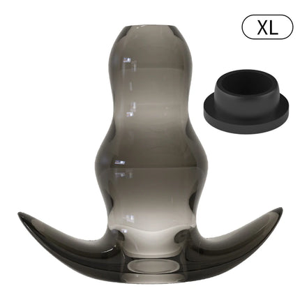 5 Sizes Hollow Anal Plug/Dilator/Dildo Soft Speculum Prostate Massager Butt Plug Set Intimate/Enema Sex Toys For Women Men Gay