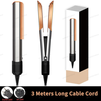 Professional 2IN1 Hair Dryer&Straightener 1300W Quick Dry Air Function Strait Ions Flat Iron Long Lasting Wet&Dry Styling Tool