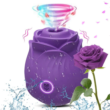 Rose-Sucking Toys Vibrator for Women Nipples Clitoris Vacuum Clit Sucker Stimulator Female Sex Toys Goods Vibrators for Adults