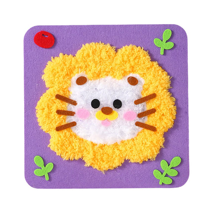 Creative DIY Arts Crafts Cute Animal DIY Educational Sewing Kit DIY Doll Sewing Toys for Beginners Arts and Crafts