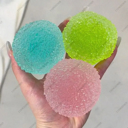 Slushy Bayberry Stress Ball Squishy Toy Shapeable Non-rebound Fidget Toys ASMR Slushy Squeeze Ball Anti Stress for Adults & kids