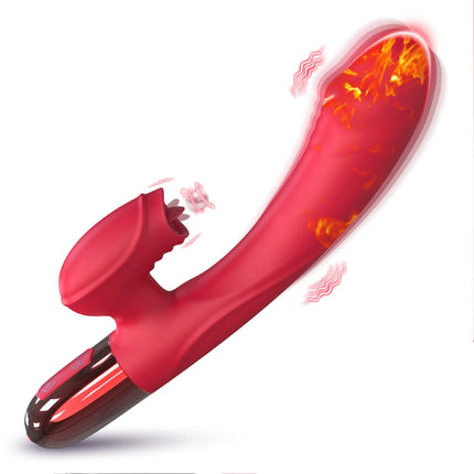 Rabbit Vibrator for Women Vagina G-Spot Dildo Vibrator Female Masturbation Clitoris Stimulator Adlut Goods Sex Toy for Women 18+