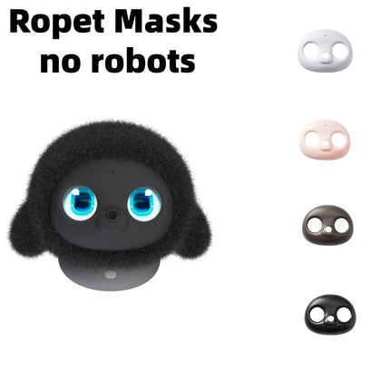 1PCS Ropet Mask Robot Accessories Cute Intelligent Companion of Pet Robot Toy AI Intractive Smart Parts(Masks Only, No Robots)