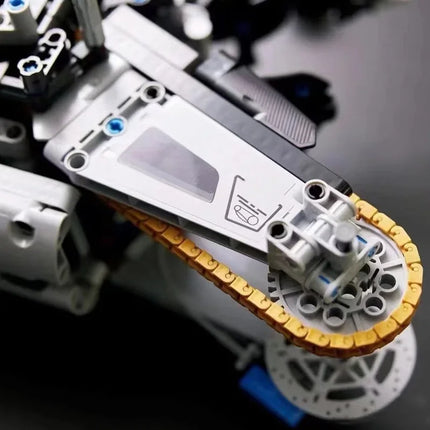 Motorcycle Building Bocks Simulation Motorcycle Model Collectible Model Decoration Difficult Toys Boys Educational Creature Gift