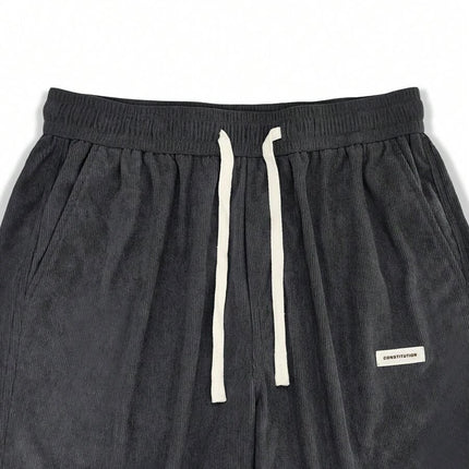 Men's Casual Pants Loose Pants Corduroy Breathable Loose Outdoor Pants Fashionable Design Jogging Pants 2026 New Casual Pants