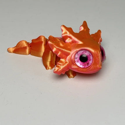 3D Printed Salamander Figures Animal Toys Multi-Joint Movable Simulation Salamander  Home Living Room Desk Decoration Kids Gift