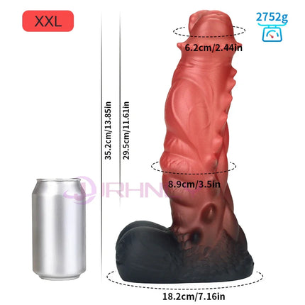 Monsters Dildo S-XXL Huge Anal Dildos with Suction Cups Silicone Fake Penis Vaginal Anal Plug 18+ Sex Toys for Women/Men