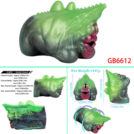 GEEBA Lifelike Blue Dragon Butt Silicone Male Masturbator Pocket Pussy Onahole Artificial Vagina Stroker For Man Adult Toys Shop