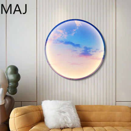 Smart Dimmable Sky Clear Atmosphere Light, Modern Minimalist for Bedroom, Lounge & Hallway