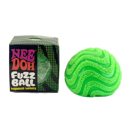 Hot Squishy Nee Doh Fuzz Ball Wonder Waves Sensory Squeeze Toy Textured Stress Relief Fidget Ball for Adults Kids