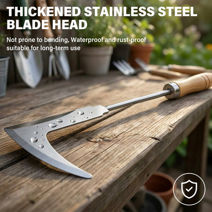 Garden Patio Brick Cracks Stone Cracks Corner Crevices Weed Whacker Gardening Lawn Mower Cleanup Weed Puller L-shaped Scythe