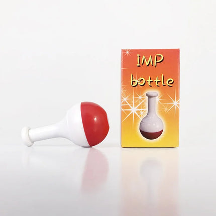 Imp Bottle Magic Tricks Can't to Lay On Its Side Bottle Funny Close-up Street Illusions Gimmicks Mentalism Prop Easy to Do Magia