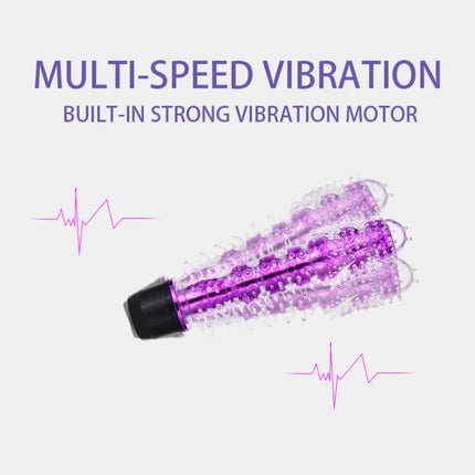 Bullet Vibrator Vagina Dildo Clitoris Butt Plug Multispeed G Spot Stimulator Thorn Dragon Beard Sex Toy for Women Adult Products
