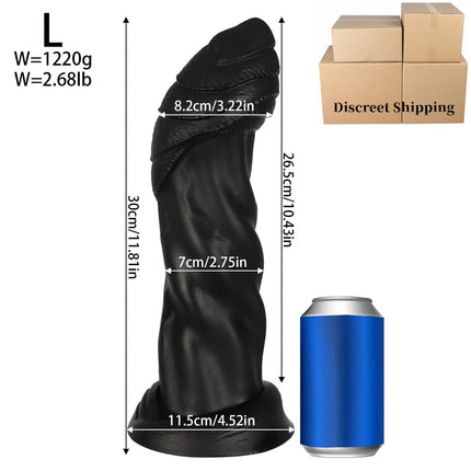 New Huge Anal Plug Monster Fisting Anus Butt Plug Big Anal Dilator Training Huge Anal Plugs Adult Sex Toys For Women Men Gay18+