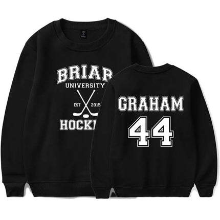 Off Campus Briar University Graham 44 Merch Crewneck Round-neck Sweatshirt Cosplay Women Men Fashion Long Sleeve Top