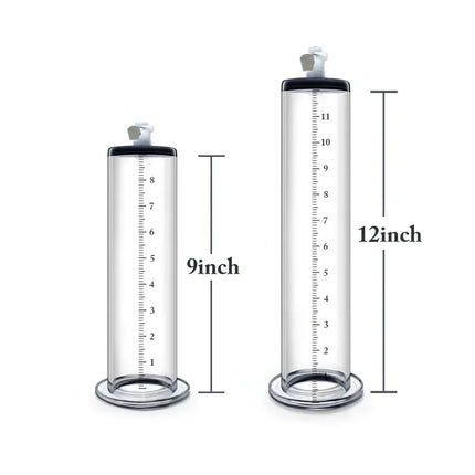 Vacuum Penis Enlargement Acrylic Penis Pump Accessories Device Masturbation Vacuum Pump Flange Pump Penis Cylinder Set Sex Toys