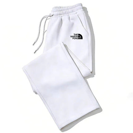 Autumn and Winter Jogging Sports Plus Velvet Wide Leg Pants Are the Ideal Choice for Men's and Women's Casual Pants.