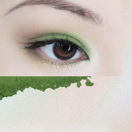 DRAMO Single Color Eyeshadow Palette Matte High Color Blendable Gothic Smoky East to Wear Longlasting Non-fading Eye Makeup