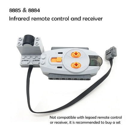 Technical Blocks Servo PF Train Motor Power Functions MOC High-Tech Parts Bricks Accessories Technik Servo RC Motor 8884 85 8879