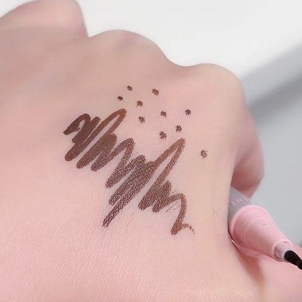 Face Fake Freckles Pen Natural Liquid Tear Mole Pen Amber Brown Dot Spot Concealer Pen Lifelike Cheek Spots Tint Makeup Tool
