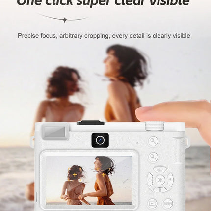5K Professional Digital Camera Wide Angle Digital Zoom 64MP Camcorder Photography 3 Inch Screen Vlog Video Recorder WIFI Webcam