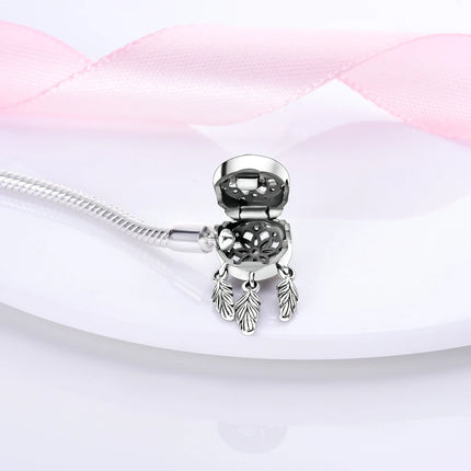 925 Sterling Silver Travel Plane Snake Basic Chain Cat and Moon Bracelet fit Original Charm Beads DIY Women Design Jewelry Party