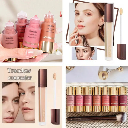 Hourglass Makeup Lipstick Phantom Volumizing Glossy Lip Balm Unreal Liquid Blush Concealer Lasting Nourishing With Box Cosmetics