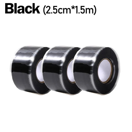 Self-Fusing Silicone Tape Waterproof Leaks Stop Repair Electrical Plumbing Insulation Tape Automotive Pipe Hose Bonding Tapes