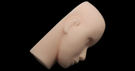 Training Mannequin Flat Head Practice Make Up Model Eyelash Extensions
