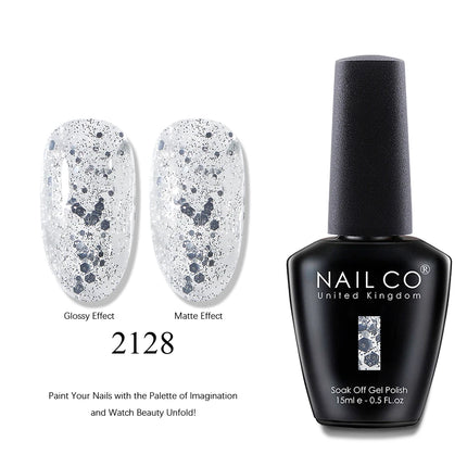 NAILCO 15ml Brown Nails Art Red Color Gel Nail Polish Semi-permanent UV Gel Polish Coffee Manicure Chocolate Hybrid Nail Varnish