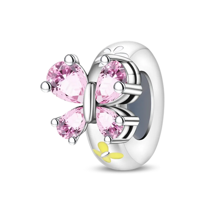 Original 925 Sterling Silver Charms Beads Cute Mushroom Unicorn Love Wings Pearl Charm for Bracelet Pendant Woman Girl Jewelry
