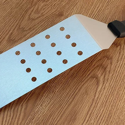 Kitchen Stainless Steel Scraper Cooking Spatula Barbecue Spatula Plate Barbecue Spatula Hamburger Spatula Cooking Utensils