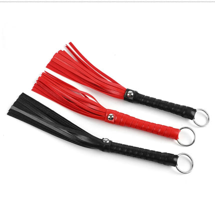 BDSM PU Leather Flogger Whip Spanking Paddle Adult Sex Toy for Women Men Slave Role Play Bondage Restraint Fetish Gear Kit