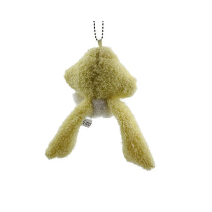 9cm Glow in the Dark Jirachi Plush Keychain - Cute Wish Pokémon Stuffed Toy, LED Night Light Wishing Star Hanging Ornament Doll