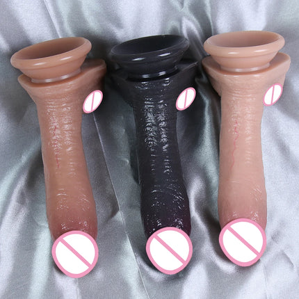 Double Layer Silicone Dildo Soft Realistic Penis Small Adults Butt Plug Suction Cup Anal Sex Toys For Woman Masturbator 18+ Shop