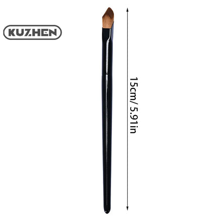 Angled Highlighter Brush Face Contour Foundation Concealer Brush Slope Shape Synthetic Hair Foundation Fingertip Makeup Brush