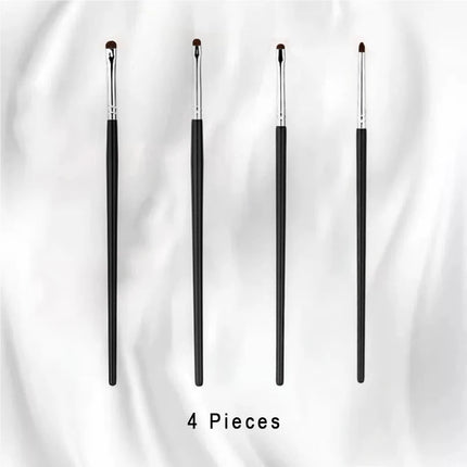 Horse Hair Eye Detail Makeup Brush Small Eye Shadow Brush Eyeliner Brush Smudge Brush for Precision Makeup Application