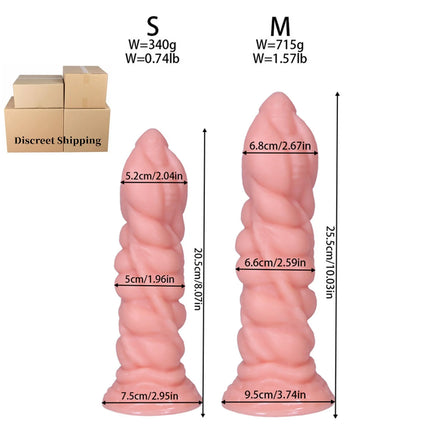 Women Vaginal Dilator Big Knot Anal Plug Butt Plug Soft Anal Stretching Dilator Long Anal Beads Adult Sex Toys For Women Men Gay